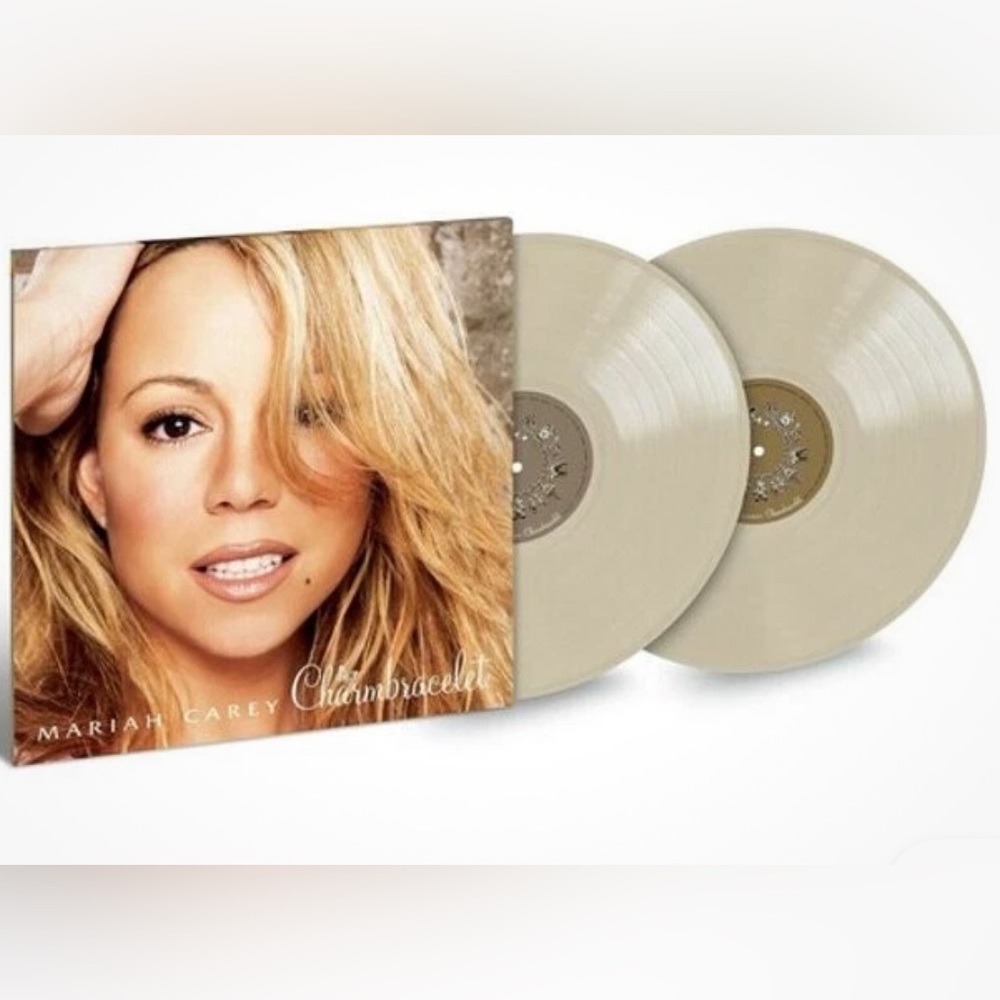 Mariah Carey Exclusive LP Charmbracelet Translucent Tan 2-LP Edition EP Def Jam